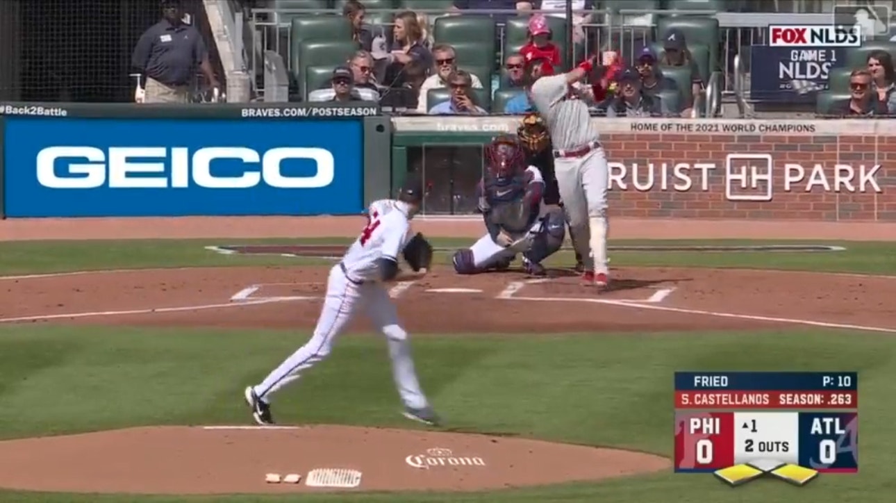 Philadelphia Phillies waste no time scoring two runs off Max Fried