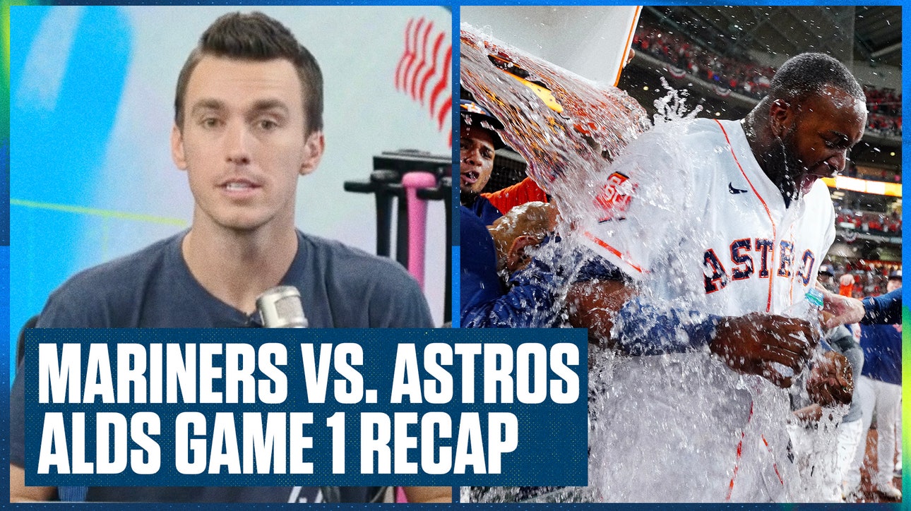 MLB Playoffs: Houston Astros vs. Seattle Mariners ALDS Game 1 Recap | Flippin' Bats