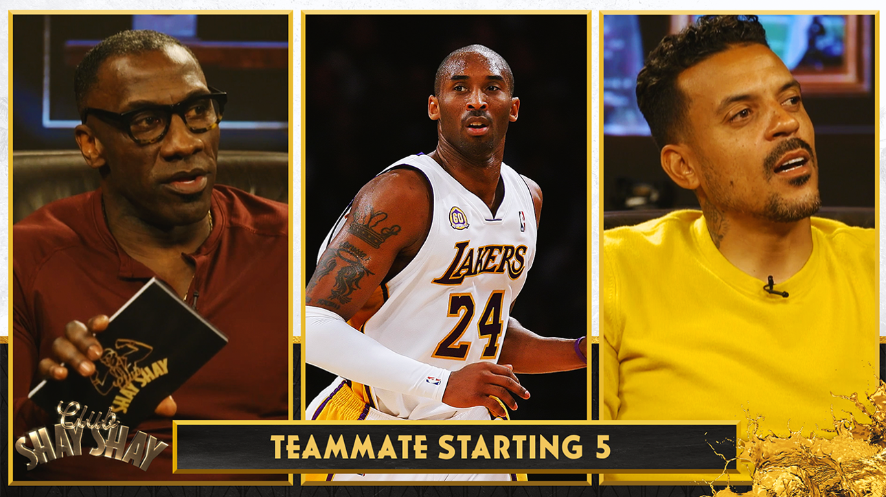 Matt Barnes leaves KD, Iverson & Curry off his all-time starting 5 teammates lineup | CLUB SHAY SHAY