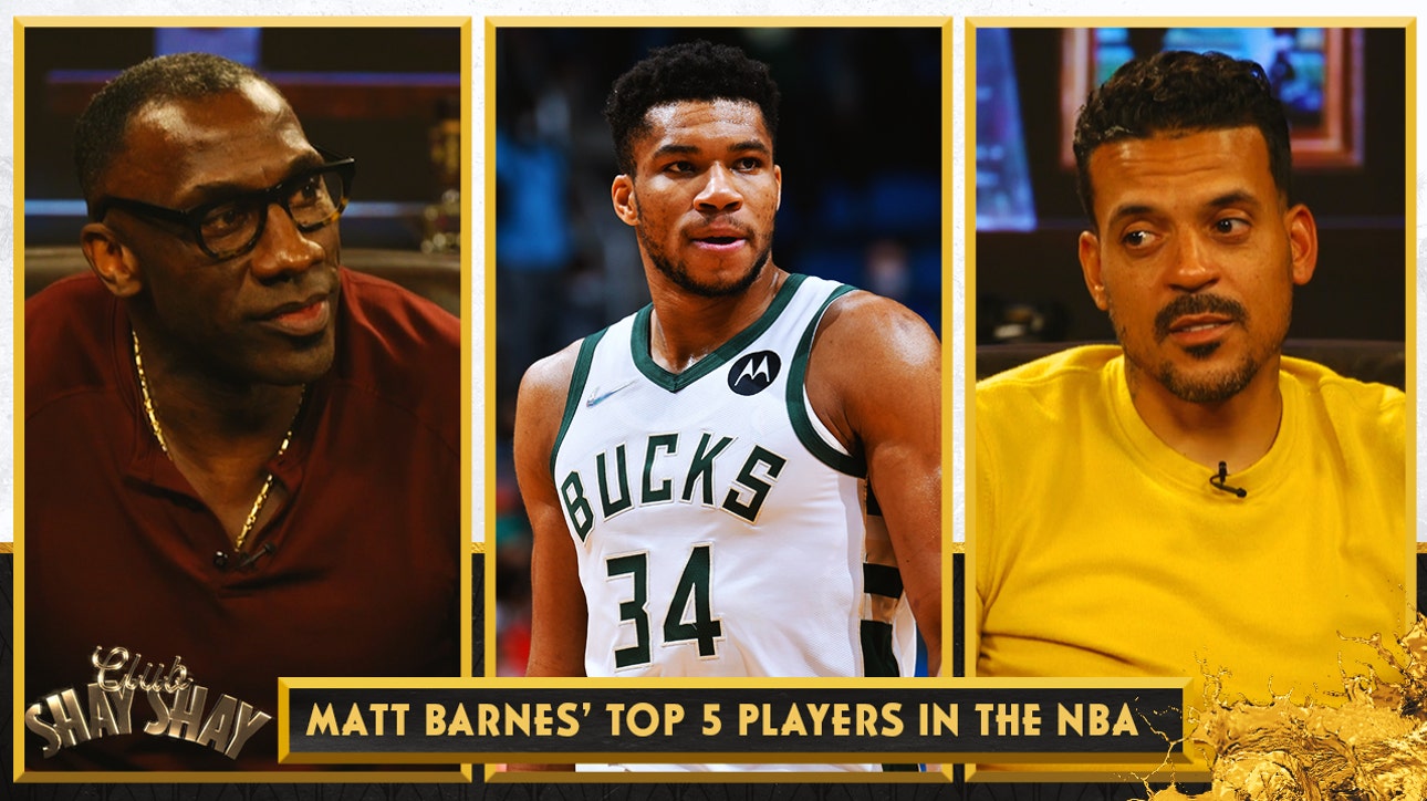 Matt Barnes crowns Giannis Antetokounmpo as the NBA's Best Player | CLUB SHAY SHAY