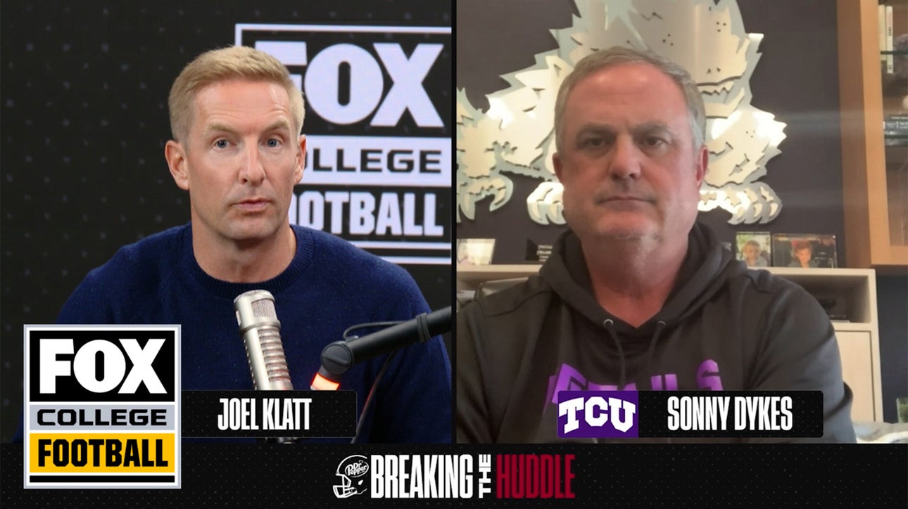 TCU coach Sonny Dykes on the Horned Frogs undefeated start | Breaking the Huddle With Joel Klatt