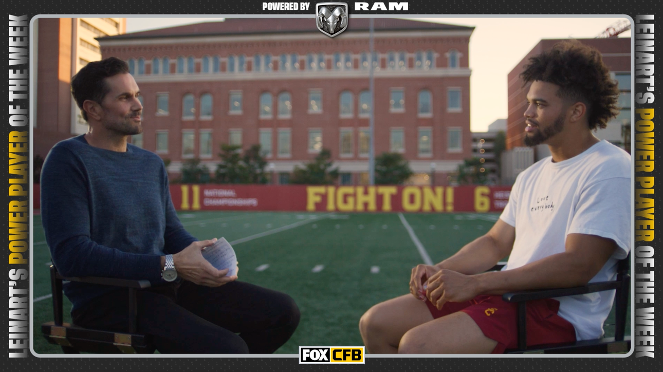 Caleb Williams on USC's football resurgence and expectations for Trojans this season | CFB on FOX