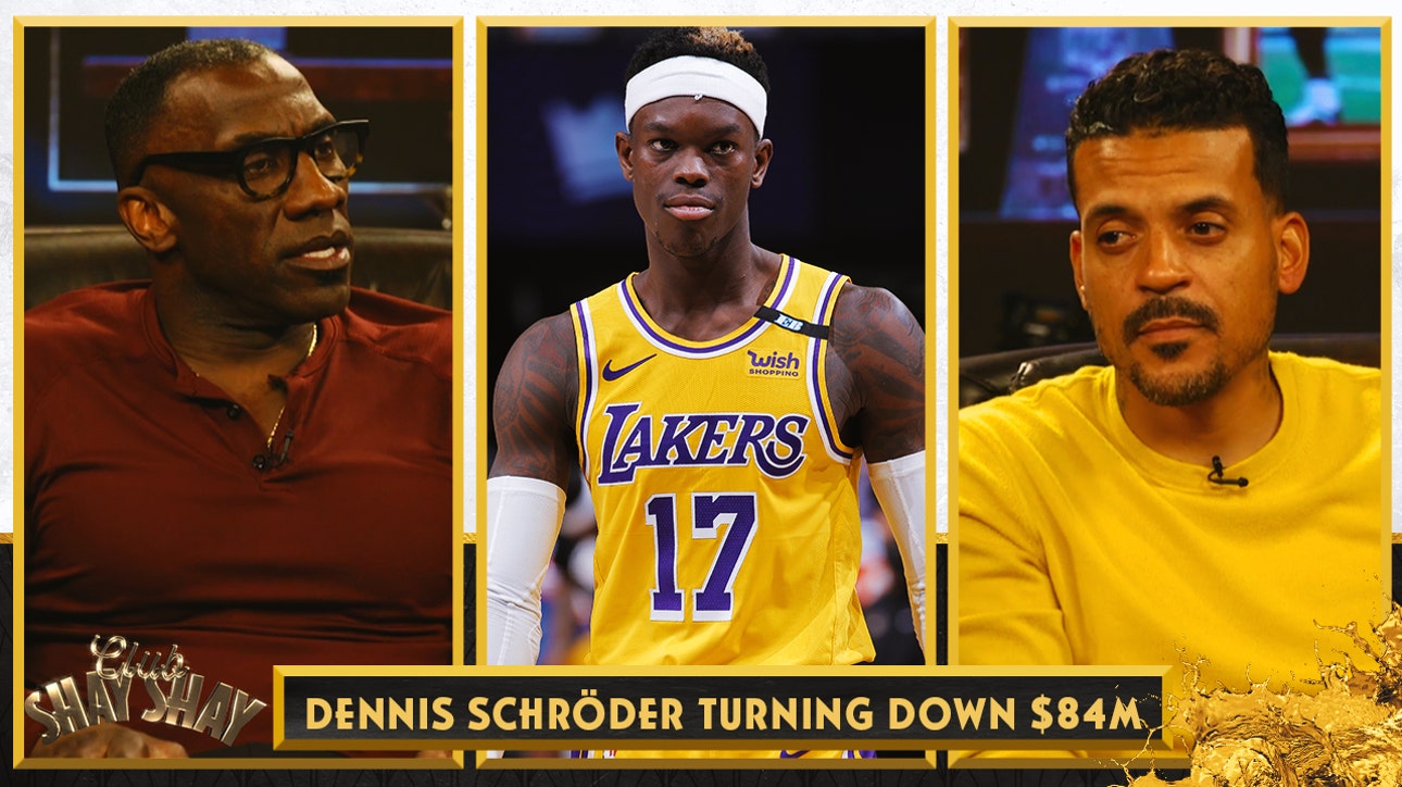 Matt Barnes on Dennis Schröder turning down Lakers $84M offer: "You better slap yourself" | CLUB SHAY SHAY