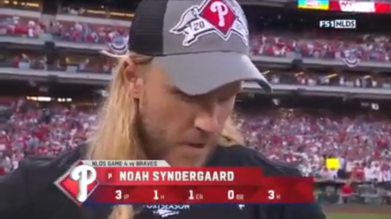 'The Phillies just got that dog in them' - Noah Syndergaard on the Phillies advancing to the NLCS