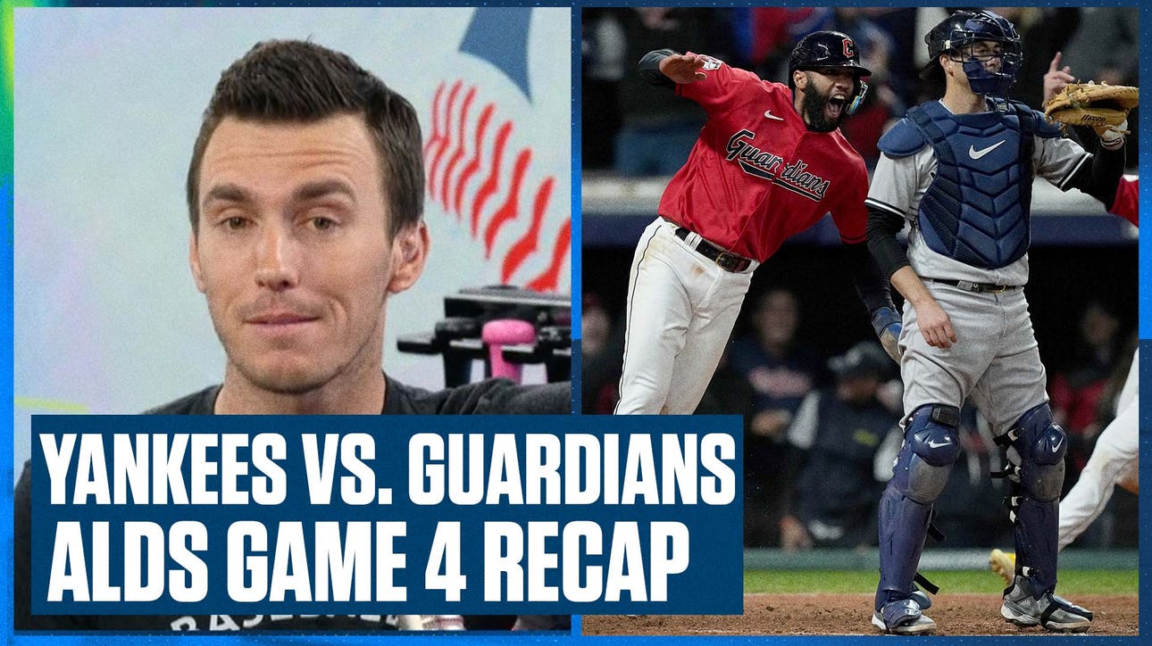 MLB Playoffs: New York Yankees vs. Cleveland Guardians DS Game 4 Recap | Flippin' Bats