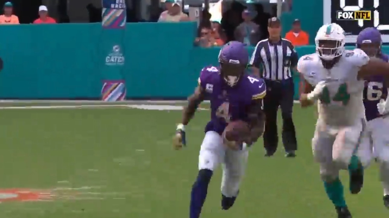 Dalvin Cook seals Vikings' victory over Dolphins with electric 53-yard rushing TD