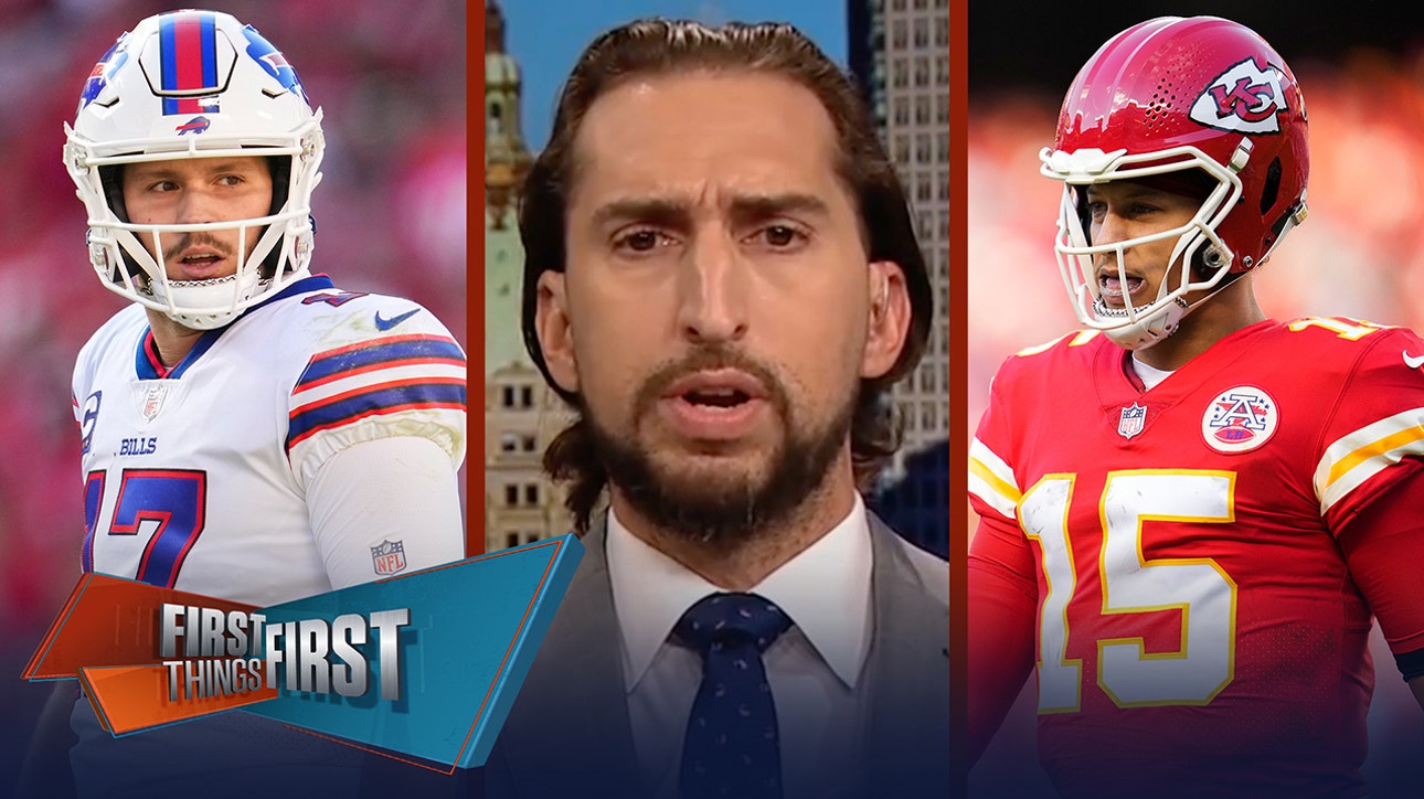 Josh Allen, Bills challenge Chiefs atop Nick Wright's NFL Tiers | FIRST THINGS FIRST