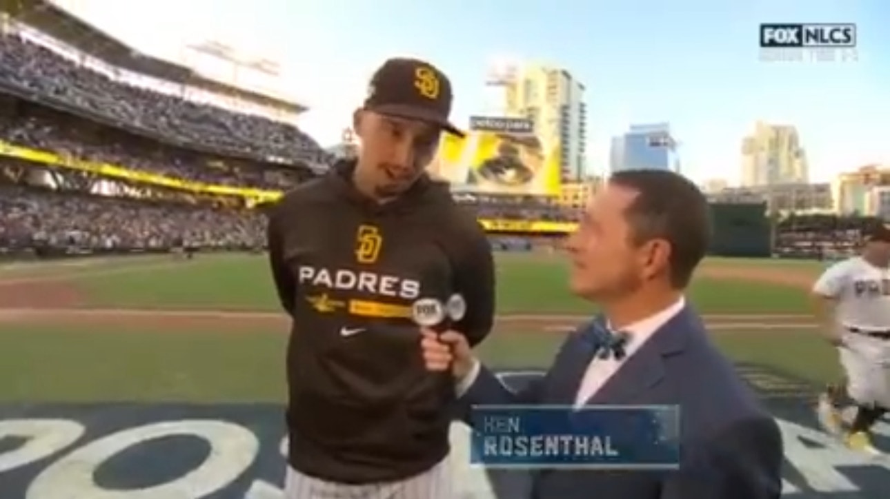 Padres' Blake Snell speaks with Ken Rosenthal about his bounce-back performance against the Phillies in NLCS Game 2