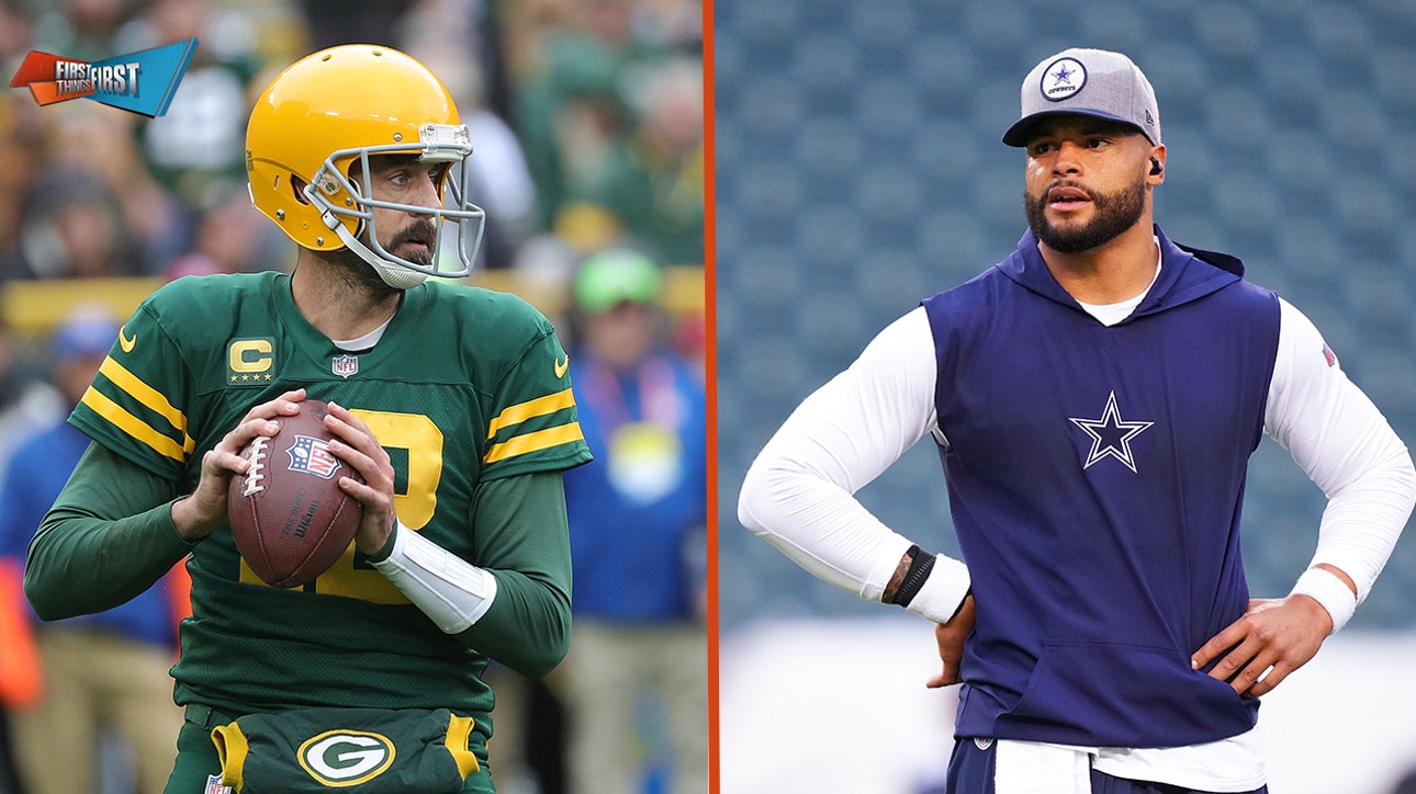 Aaron Rodgers, Dak Prescott top Broussard's Week 7 Under Duress list | FIRST THINGS FIRST