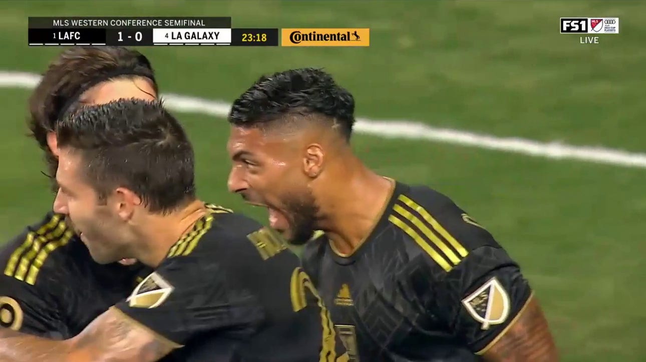 Denis Bouanga's clinical finish gives LAFC the early lead vs. Galaxy