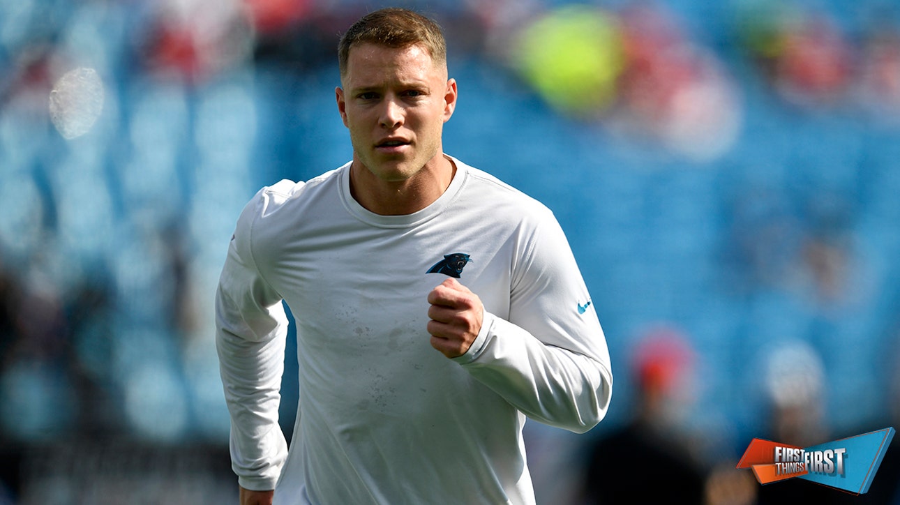 49ers acquire Pro Bowl RB Christian McCaffrey ahead of matchup vs. Chiefs | FIRST THINGS FIRST