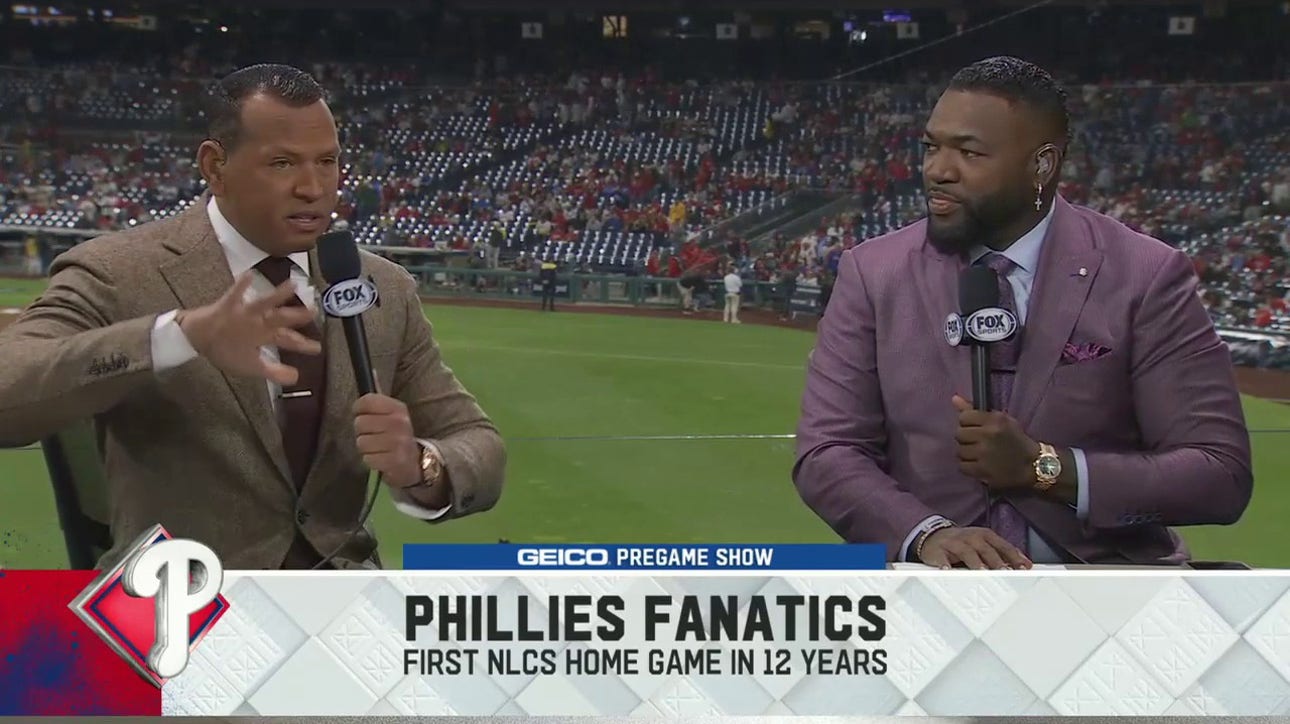 The Phillies will host their first NLCS home game in 12 seasons, the 'MLB on FOX' pregame crew discusses