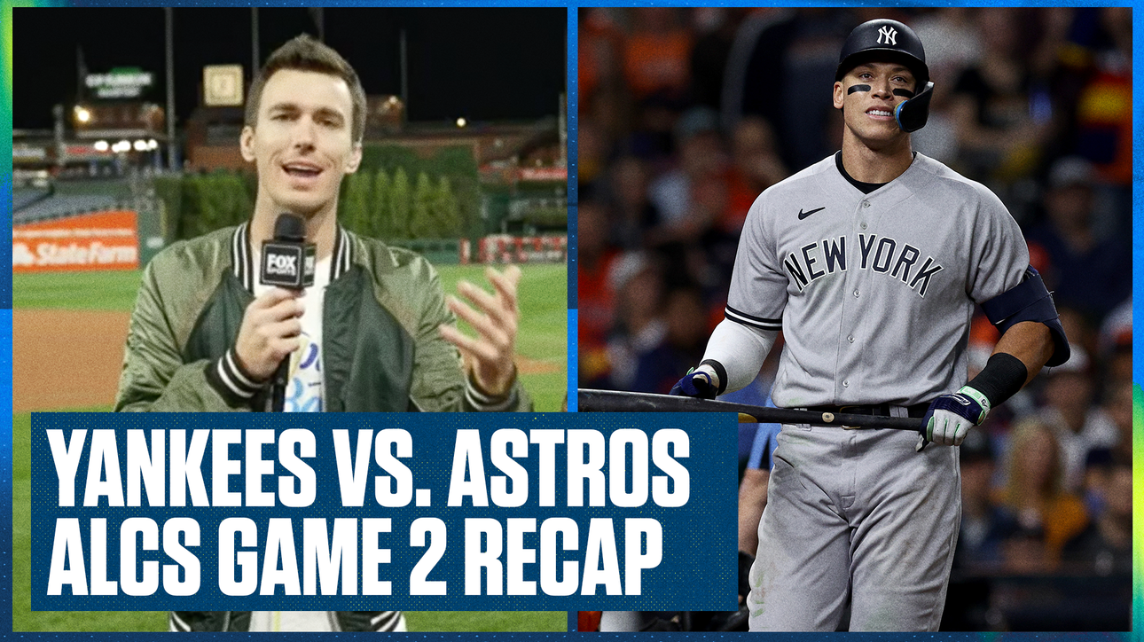 MLB Playoffs: New York Yankees vs. Houston Astros ALCS Game 2 recap | Flippin' Bats