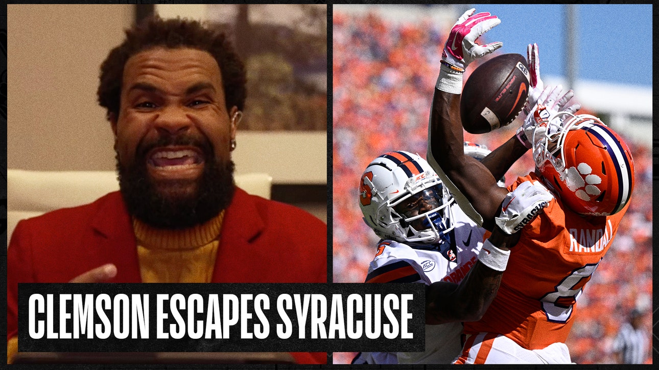 No. 5 Clemson Escapes No. 14 Syracuse | Number One College Football Show