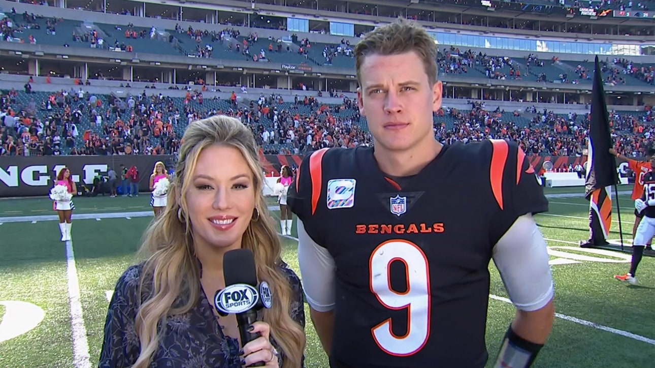 'We just executed early on' - Joe Burrow on how the Bengals were able to play such a strong game against the Falcons