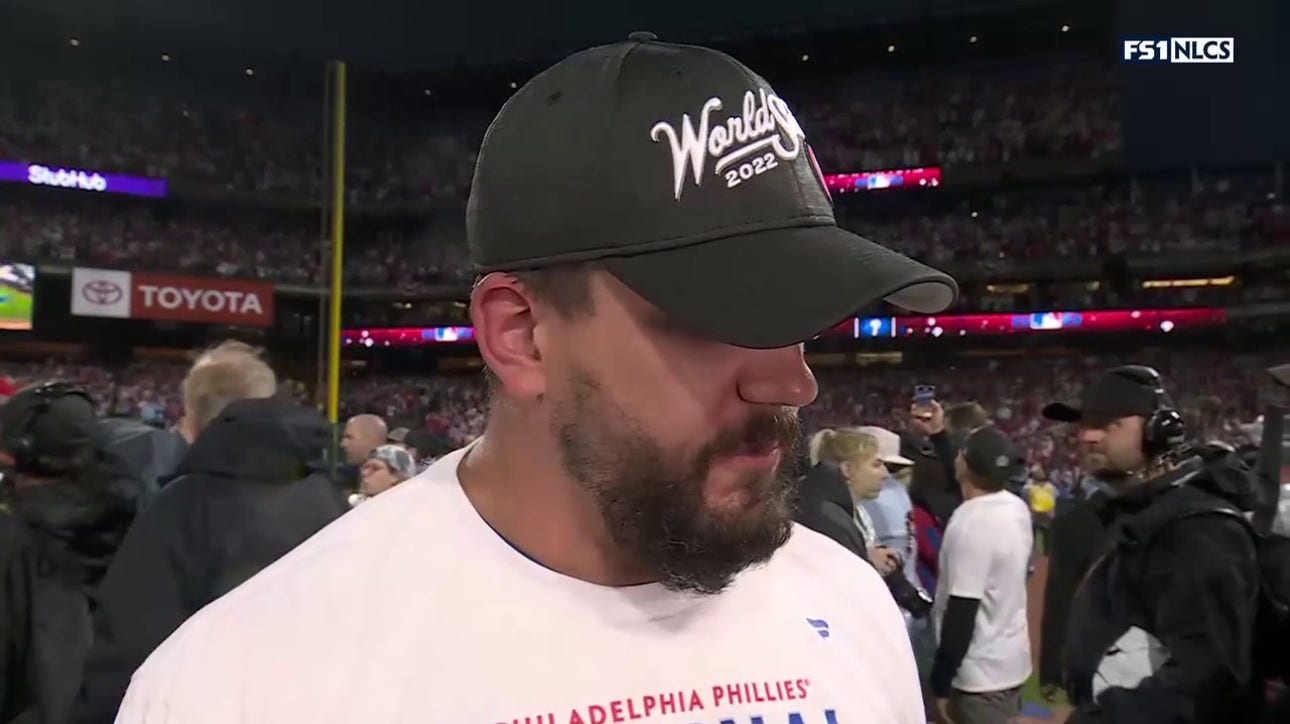 'We believe in ourselves' - Kyle Schwarber talks to Ken Rosenthal about the Phillies advancing to the World Series