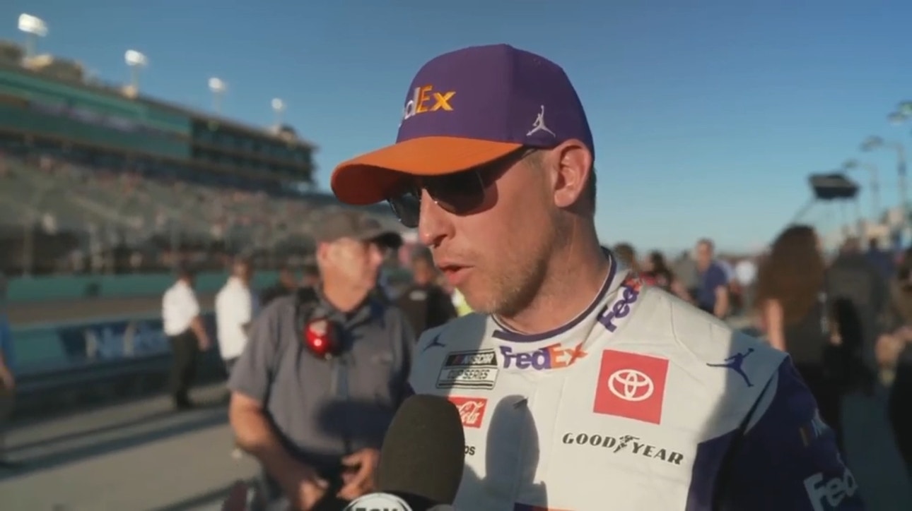 Denny Hamlin said his lack of short-run speed made the difference at Homestead