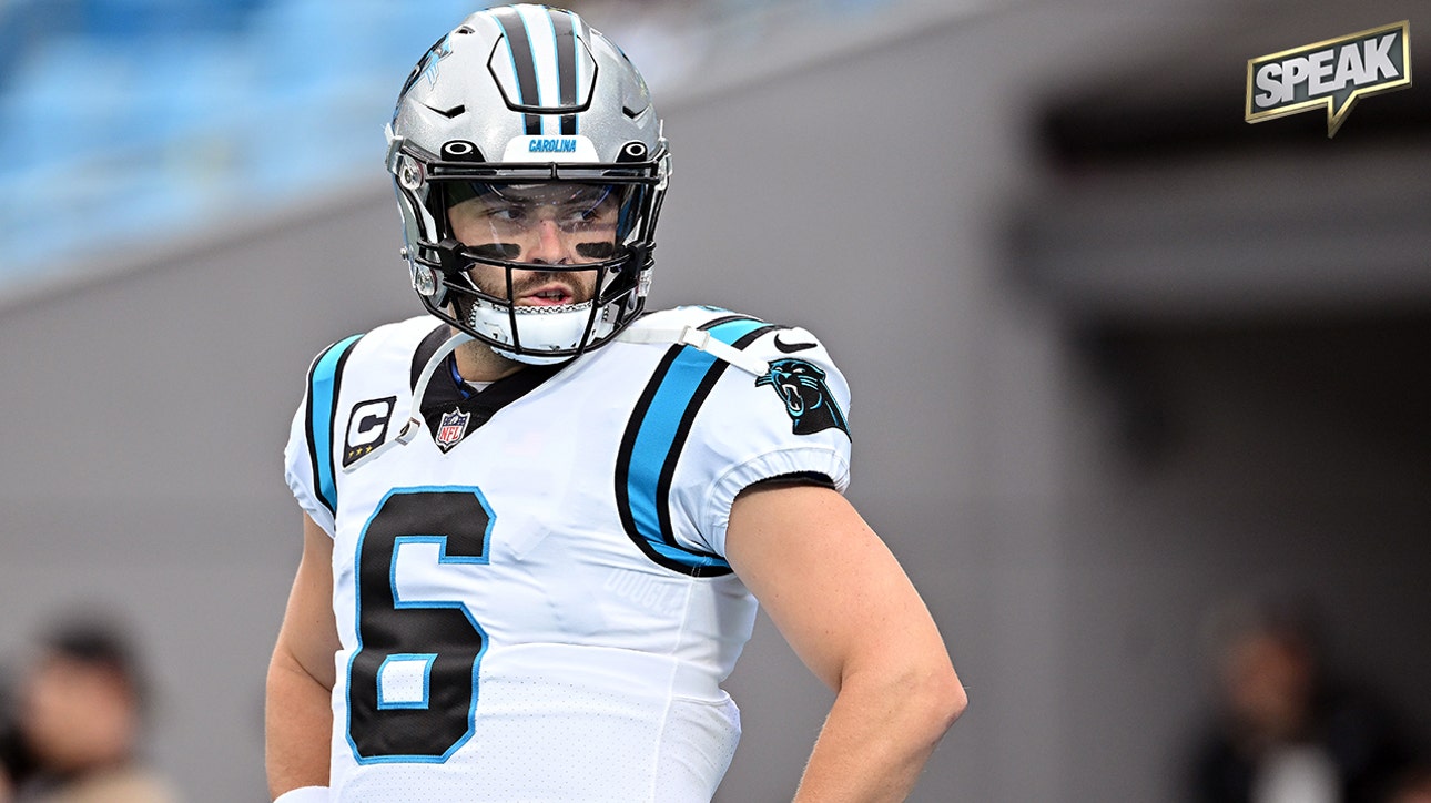 Is Baker Mayfield officially a bust after Panthers name PJ Walker QB1 vs. Falcons? | SPEAK