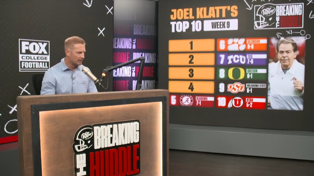 Ohio State, Alabama, Oregon headline Klatt's Top 10 rankings | Breaking The Huddle