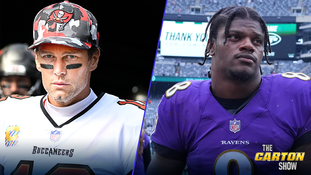 Tom Brady's Bucs host Lamar Jackson's Ravens for TNF | THE CARTON SHOW