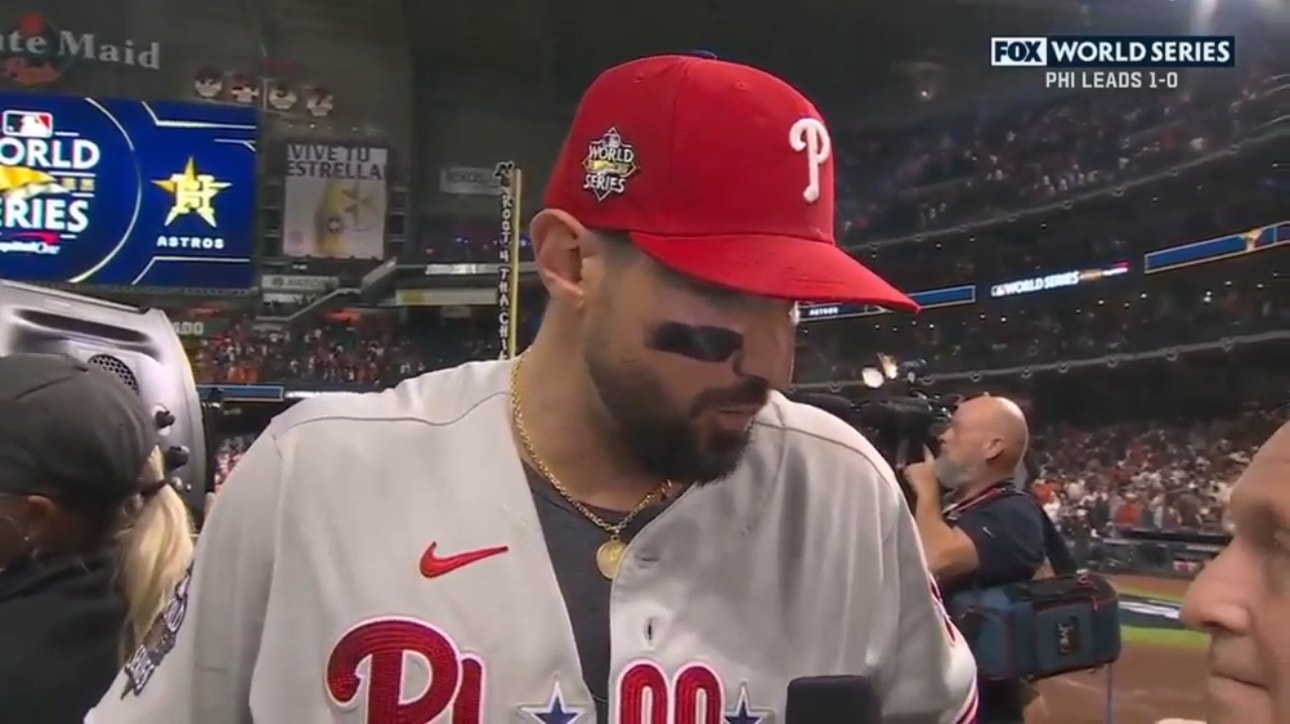'A perfect game of the series' - Nick Castellanos on Phillies' comeback victory in Game 1 of World Series