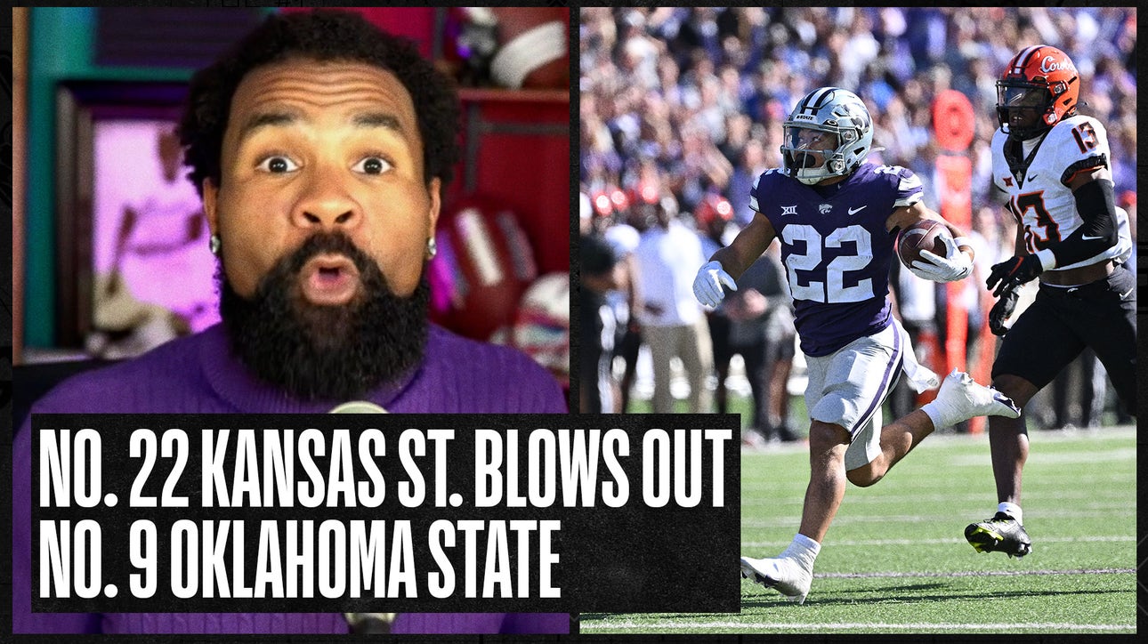 No. 22 Kansas St. blows out No. 9 Oklahoma State | Number One College Football Show