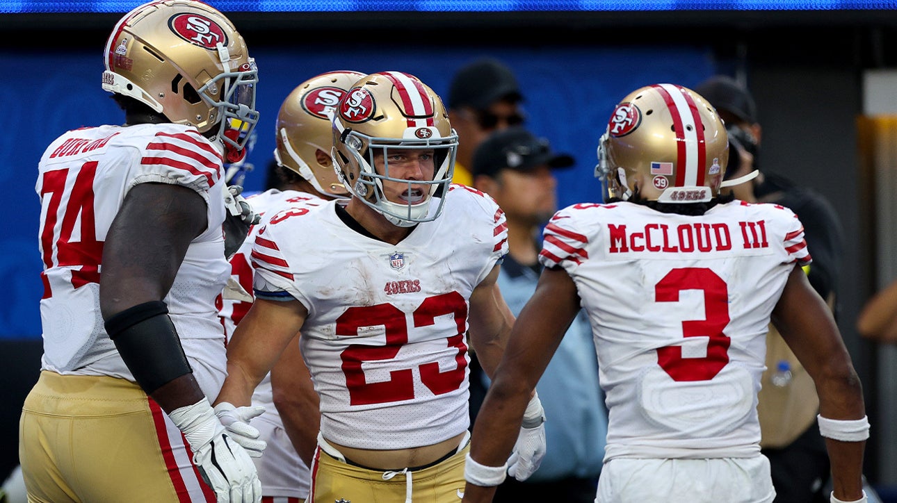 Christian McCaffrey does a little bit of EVERYTHING with 3 TDs in the 49ers' victory over the Rams