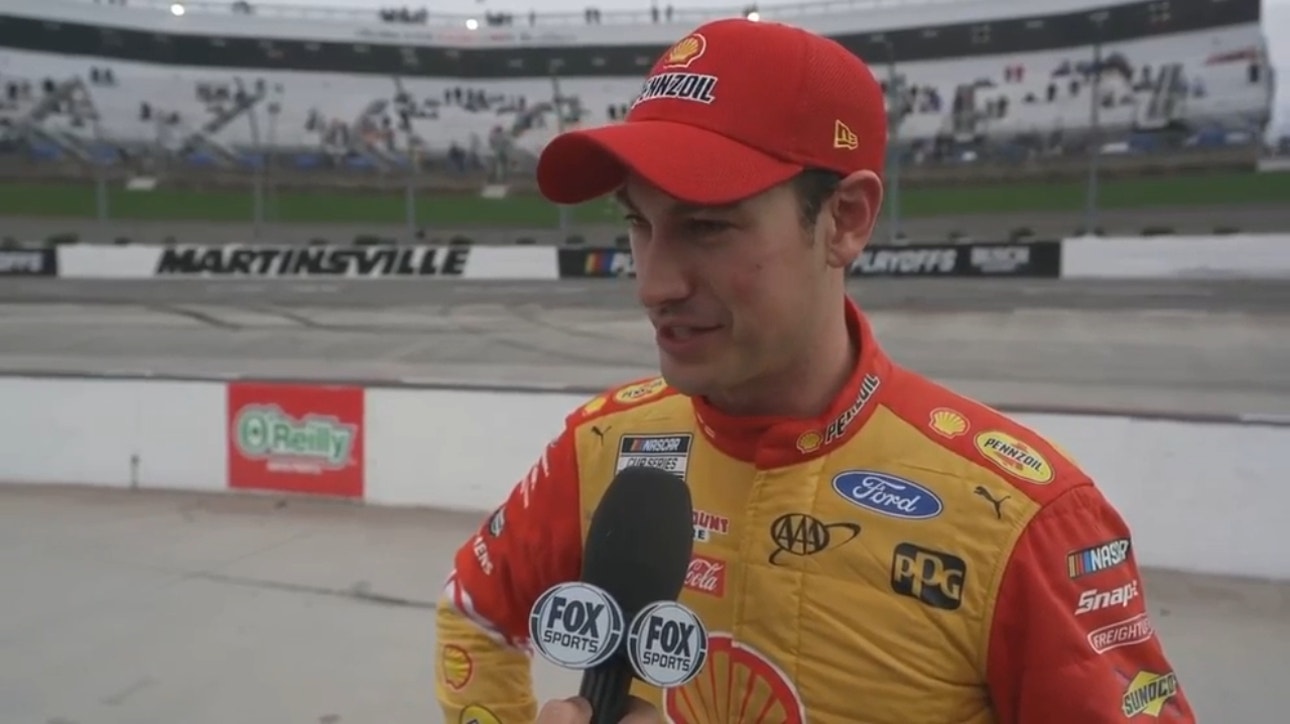 Joey Logano on the success of his pit crew