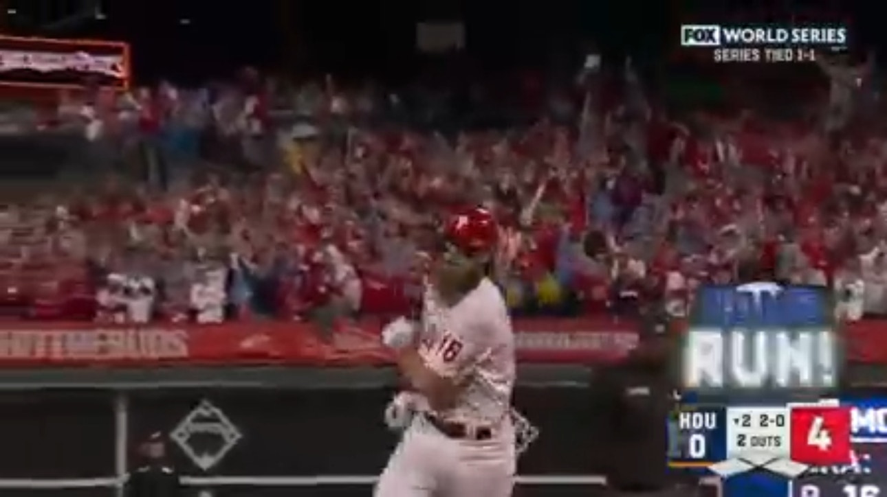 Alec Bohm and Brandon Marsh hit solo home runs to put the Phillies up 4-0