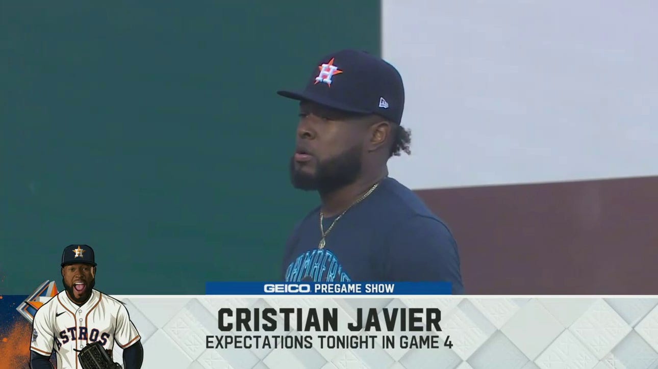 What are Cristian Javier's expectations for Astros heading into Game 4? Ken Rosenthal explains