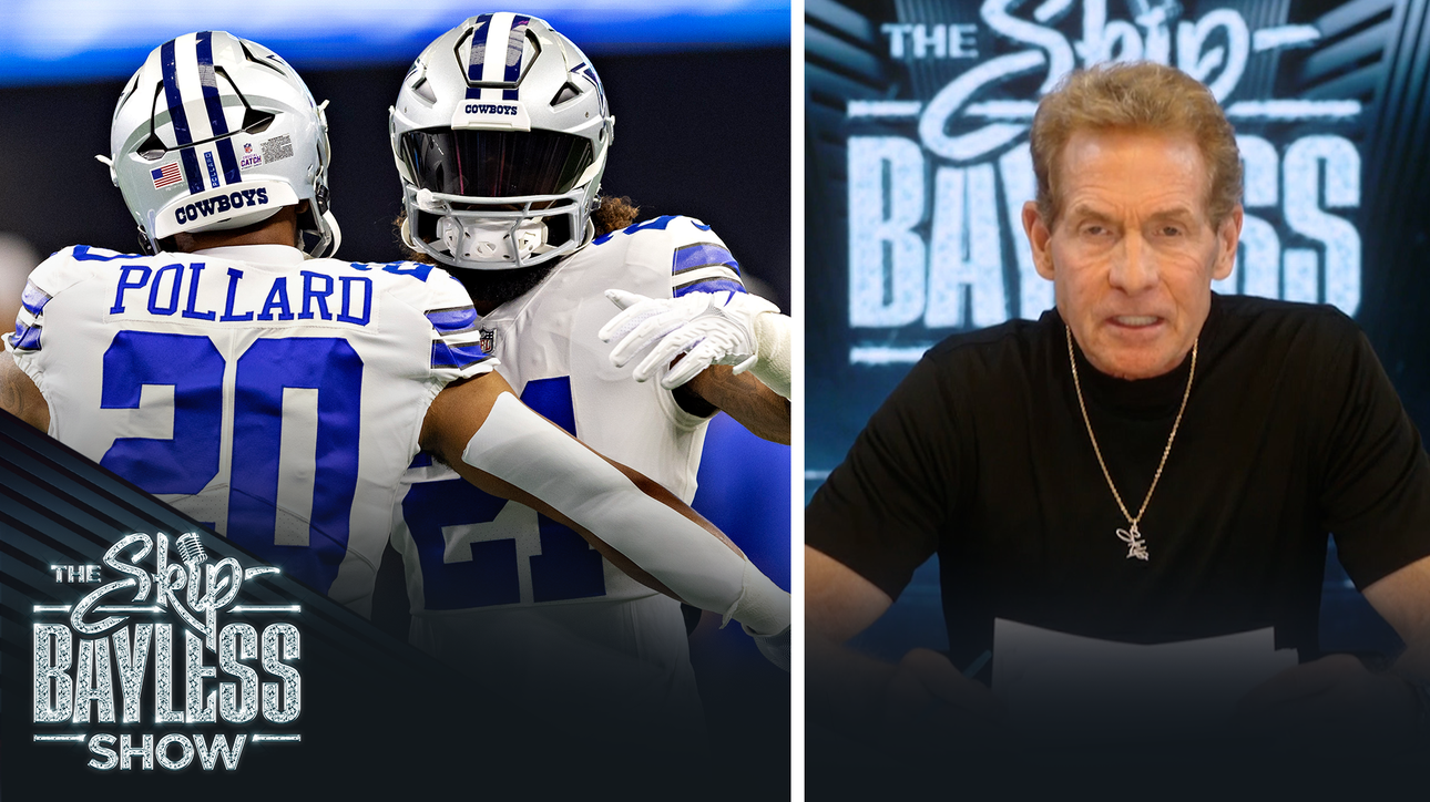 Skip says it's time to make Ezekiel Elliott the backup RB to Tony Pollard | The Skip Bayless Show