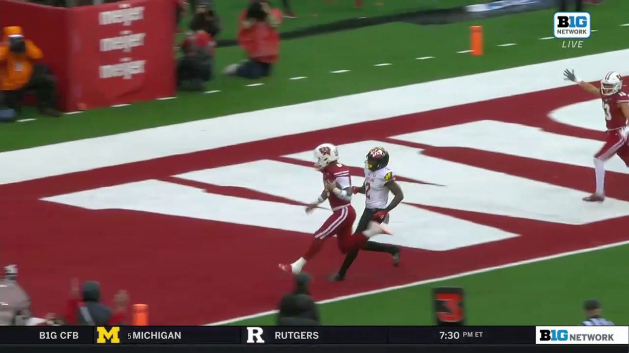 Wisconsin strikes first off Braelon Allen's 9-yard rushing TD against the Terps