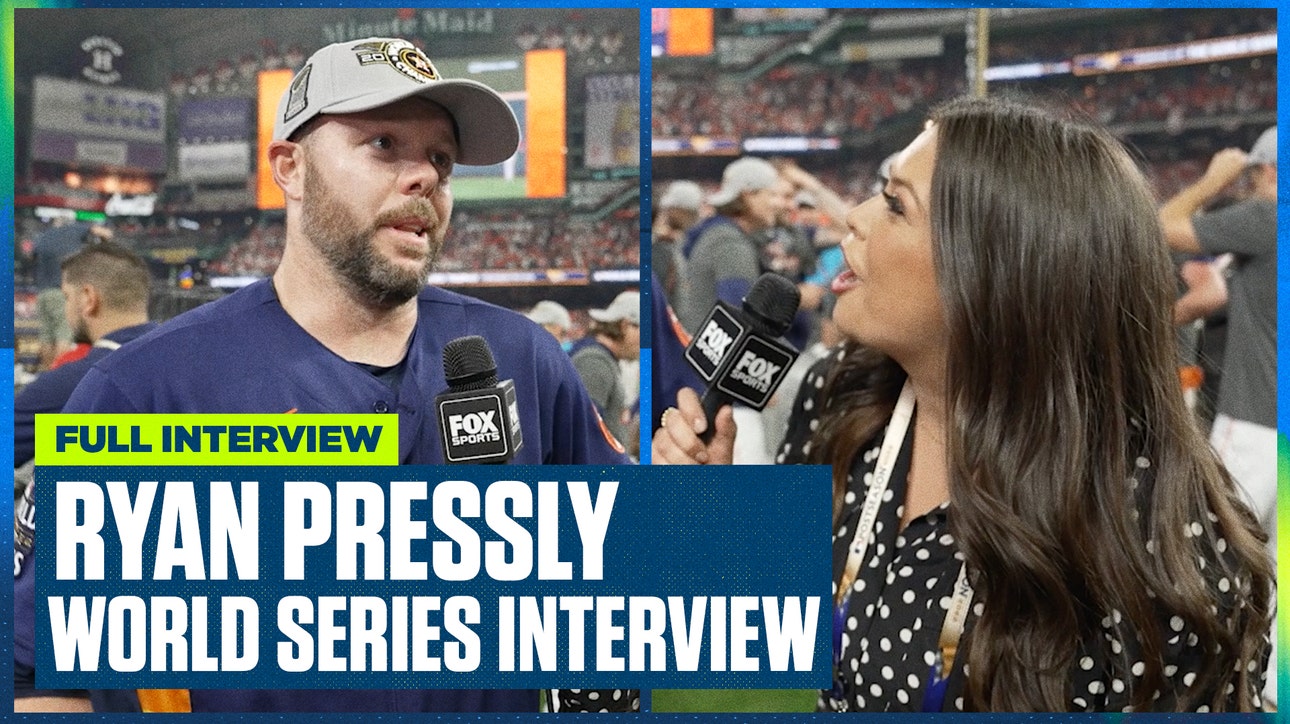 Astros' Ryan Pressly on winning the World Series in front of the Houston fans | Flippin' Bats