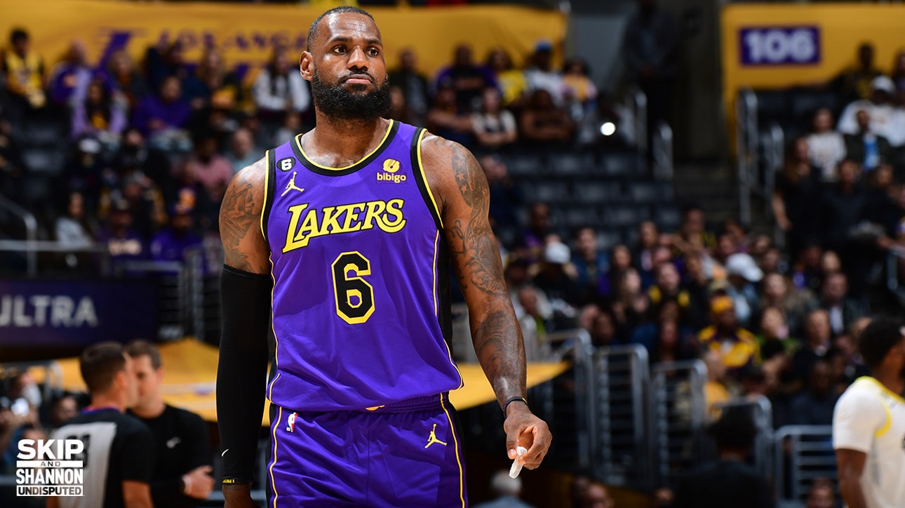 LeBron shooting career worst 21% from 3-pt range; Lakers fall to 2-7 | UNDISPUTED