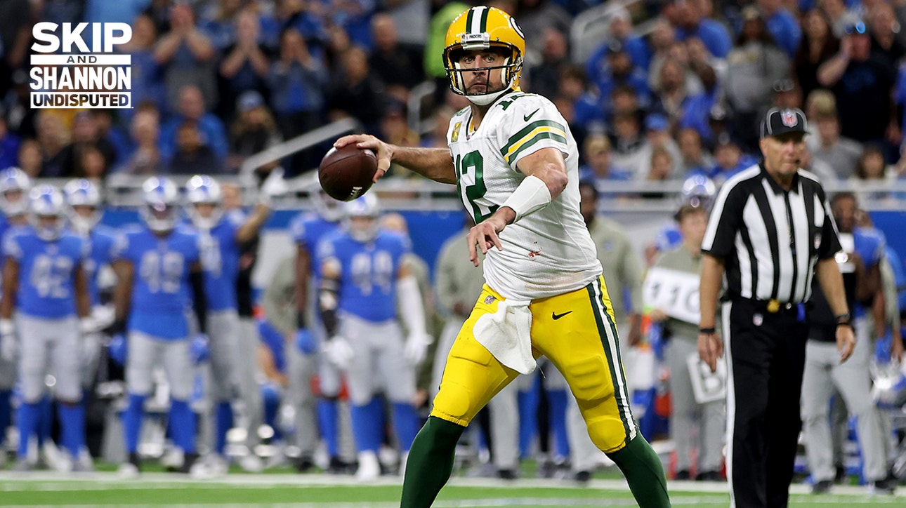 Aaron Rodgers: 'I'm still the reigning, defending two-time MVP' | UNDISPUTED