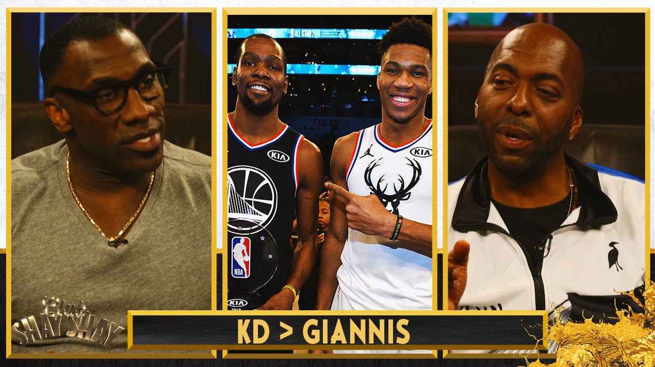 John Salley picks Kevin Durant over Giannis to start an NBA franchise | CLUB SHAY SHAY