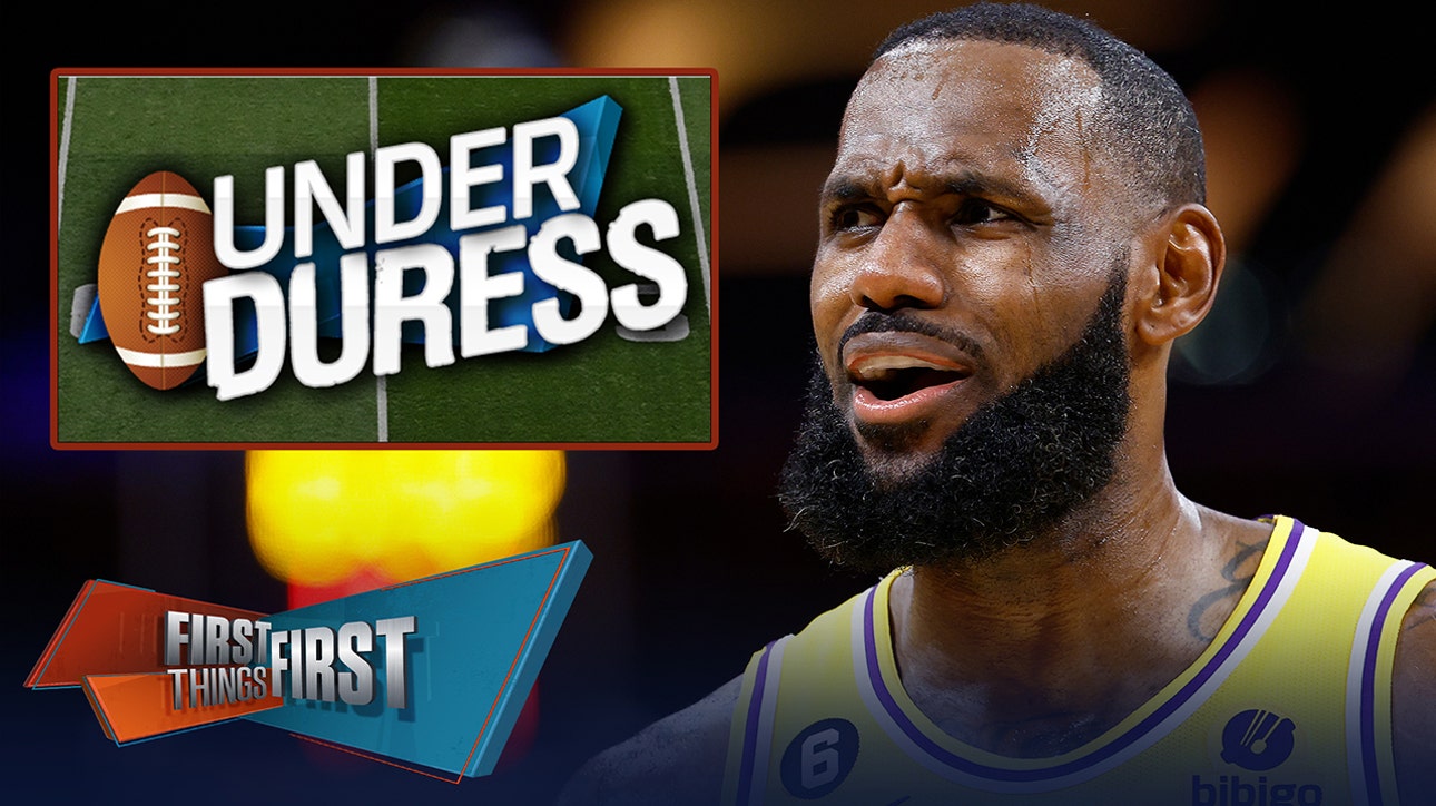 LeBron, Josh Allen & Raiders are Under Duress in the latest edition of the BUD List | FIRST THING FIRST