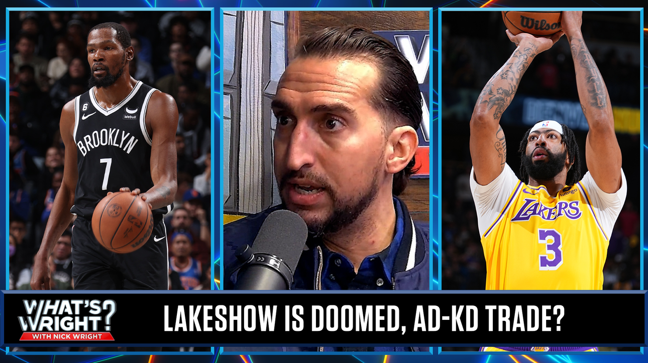 Lakers only solution? Ring up Brooklyn for an Anthony Davis-Kevin Durant trade | What's Wright?