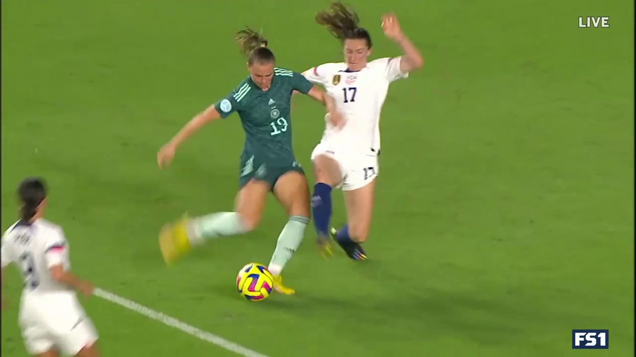 Germany's beautiful counter attack breaks the deadlock vs. USWNT