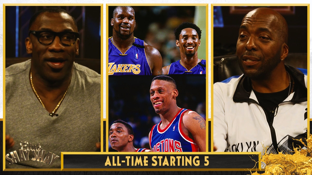 Jordan, Kobe, Shaq, Isiah Thomas & Dennis Rodman make up John Salley's All-Time Starting 5