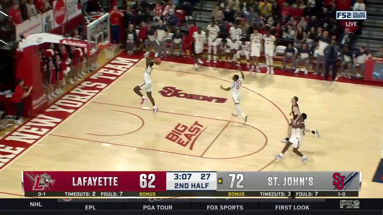 St. John's beat Lafayette 83-68 with the help of David Jones' 20 point game