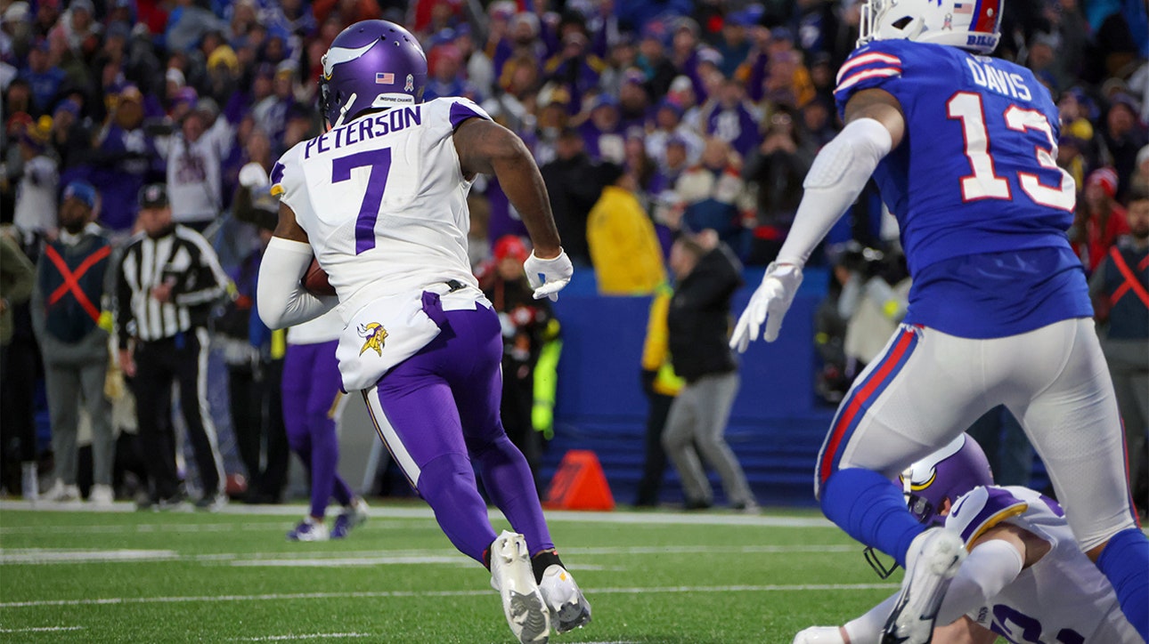 Patrick Peterson picks off Josh Allen, seals Minnesota's 33-30 OT victory over the Bills