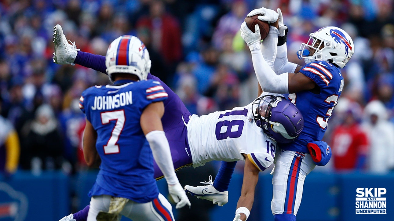 Justin Jefferson's jaw-dropping catch propels Vikings to OT win vs. Bills | UNDISPUTED