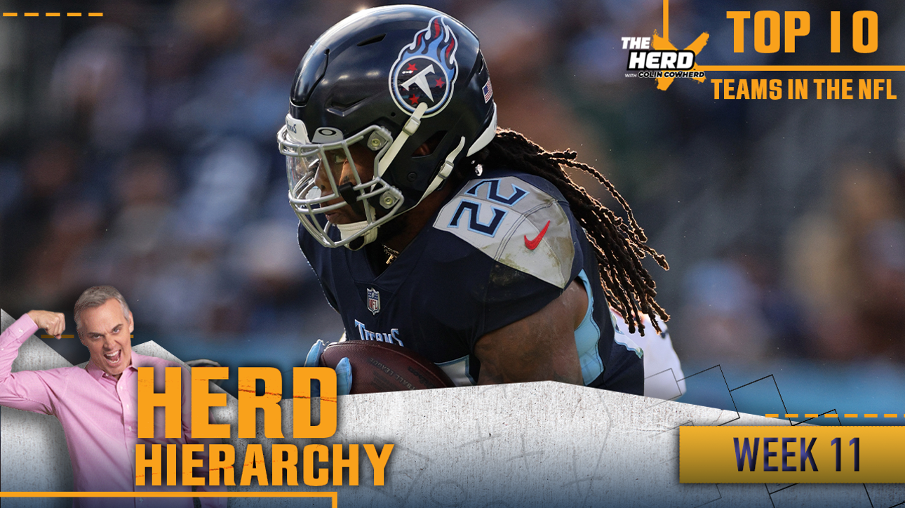 Herd Hierarchy: Titans make the cut, Bills drop in Colin's Top 10 of Week 11 | THE HERD