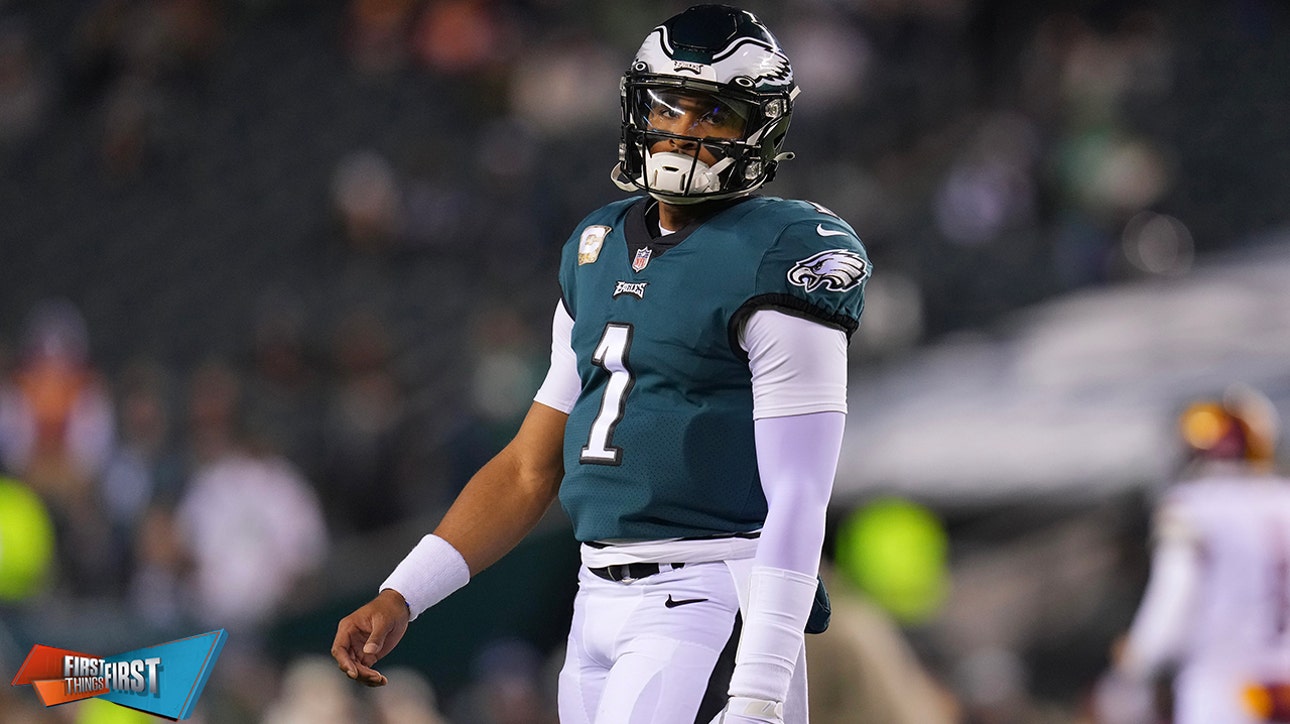 Eagles Week 10 loss vs. Commanders a good thing? | FIRST THINGS FIRST