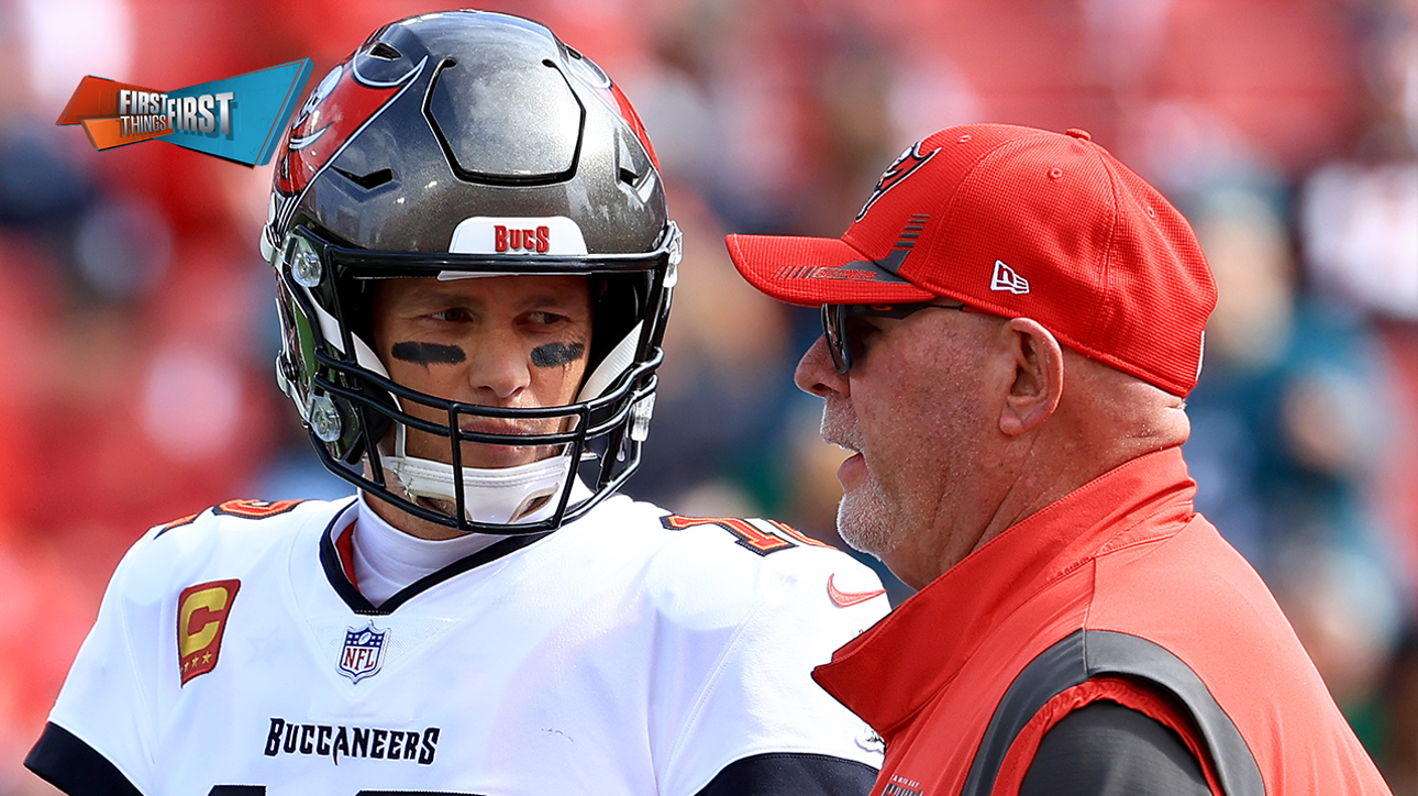 Bruce Arians criticizes Tom Brady for Buccaneers early season struggles | FIRST THINGS FIRST