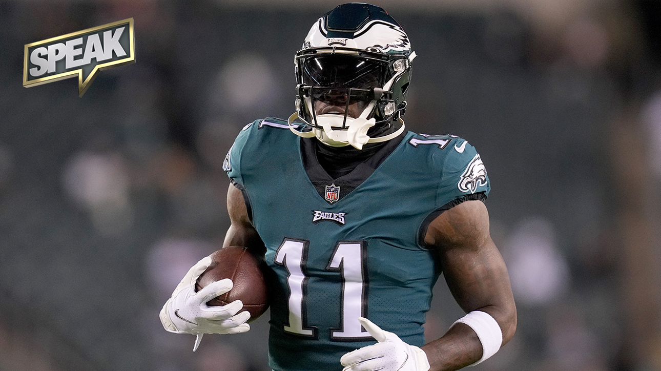 Eagles WR AJ Brown on first loss of the season: ‘now we’re going to wake up’ | SPEAK