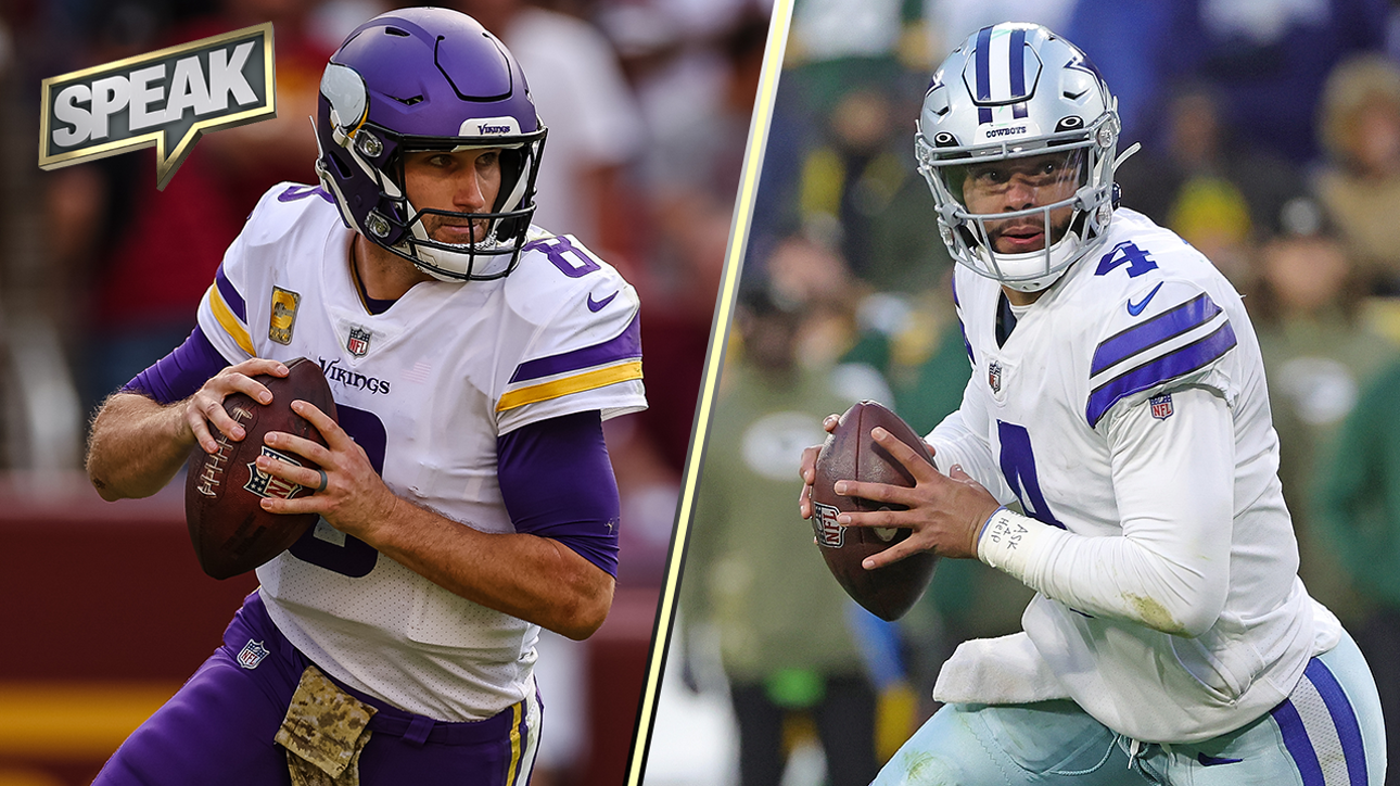 Who is the better QB: Dak Prescott or Kirk Cousins? | SPEAK