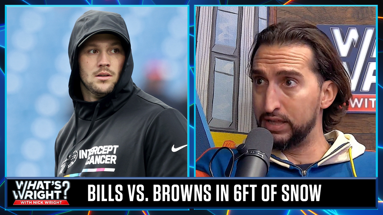 Weather is 'too big of an x-factor' in Bills vs. Browns | What's Wright?