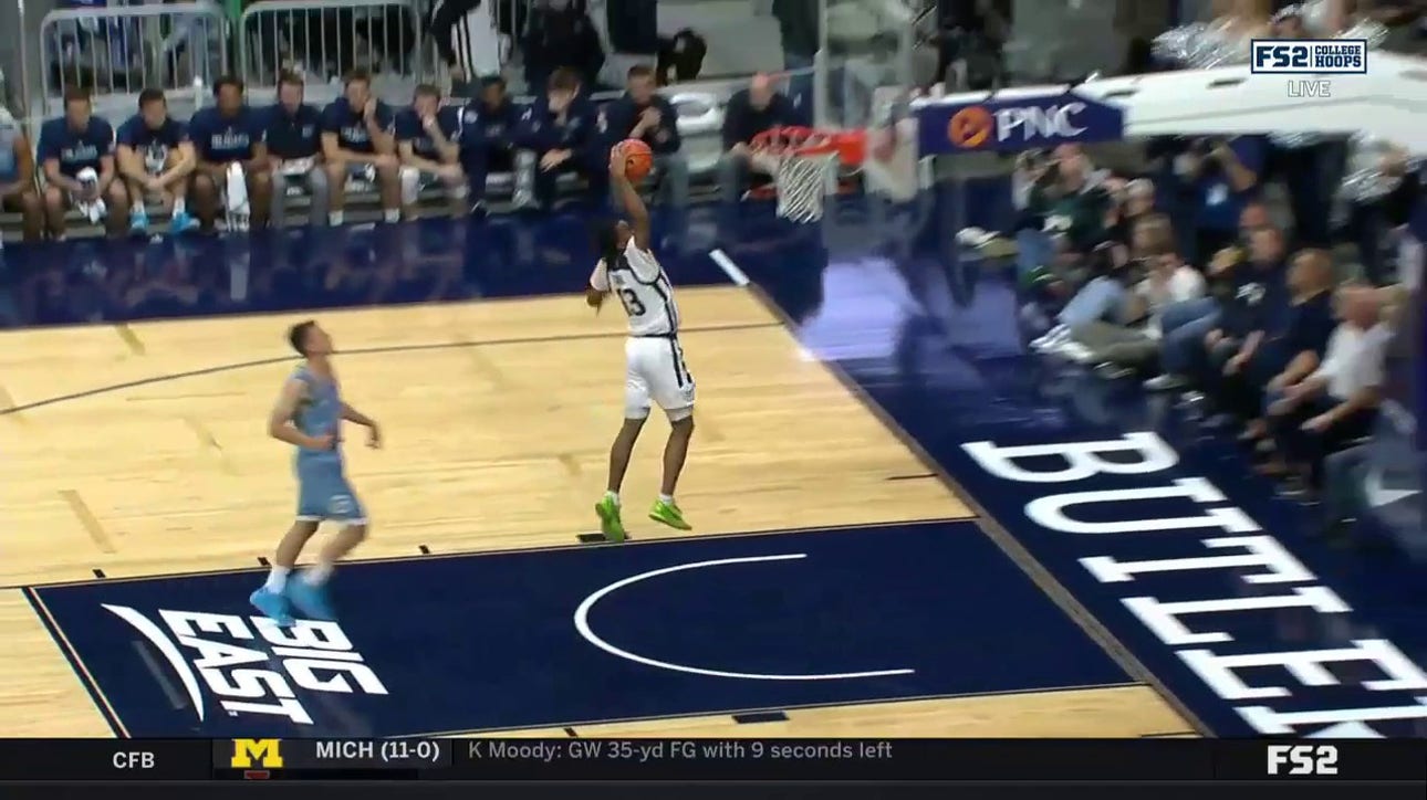 Butler's Jayden Taylor gets it done on BOTH ends of the floor vs. Citadel